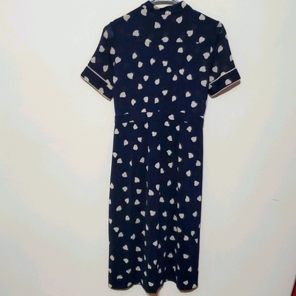 RARE- XS Tory Burch Knee LengthDress - Picture 4 of 9